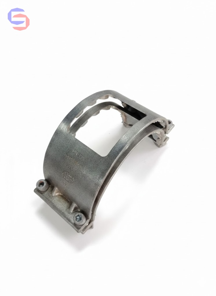 Obejma Pazurowa DN200 KZO stal ocynkowana leżak magazynowy